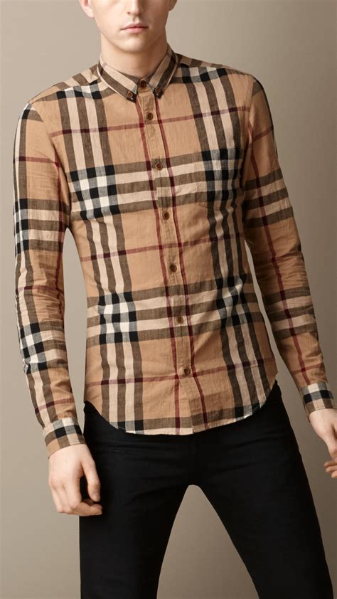 burberry linen cotton shirt|Burberry t shirt men.